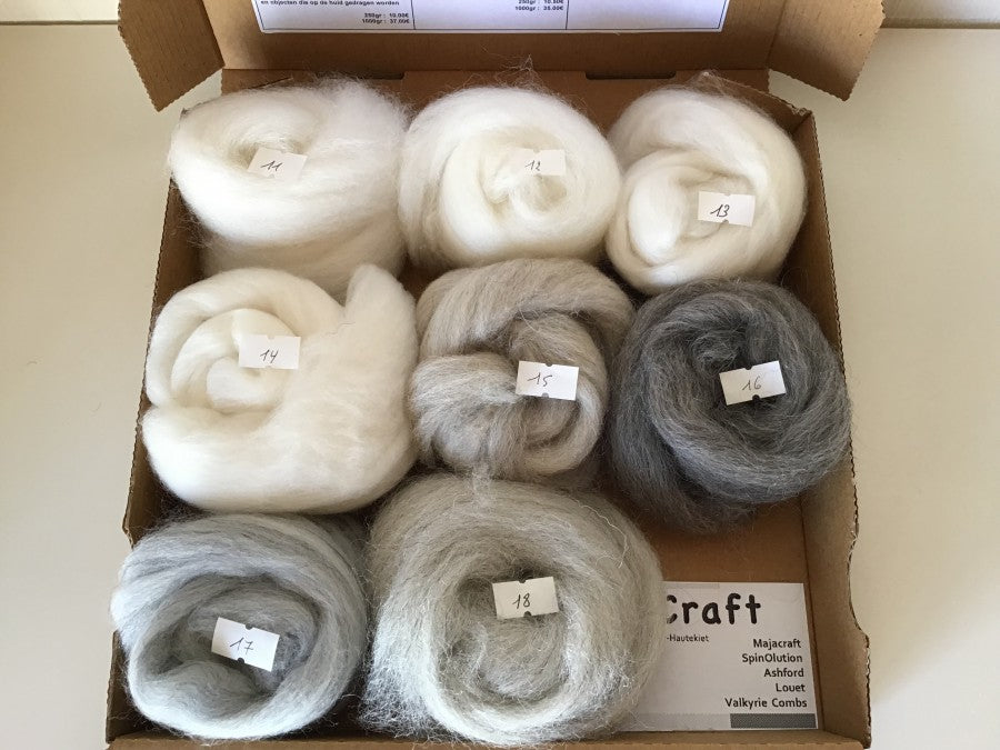 Robuste melange nord meets south : Lokale wol / merino blends