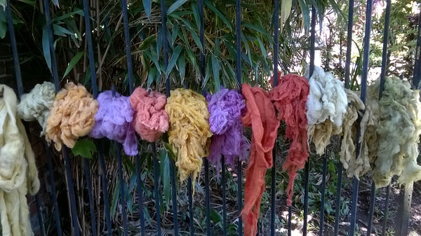 Plantaardig verven : ontdek de wonderlijke kleuren uit planten